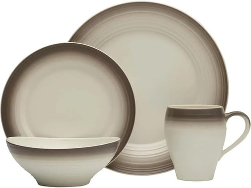 Ceramic 16-Piece Dinnerware Set Service for 4 Tableware Set of Plates Dinner Sets Plate Dish Bar